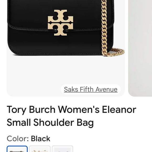 Tory Burch Black Crossbody Bag with Gold Chain - Picture 9 of 9